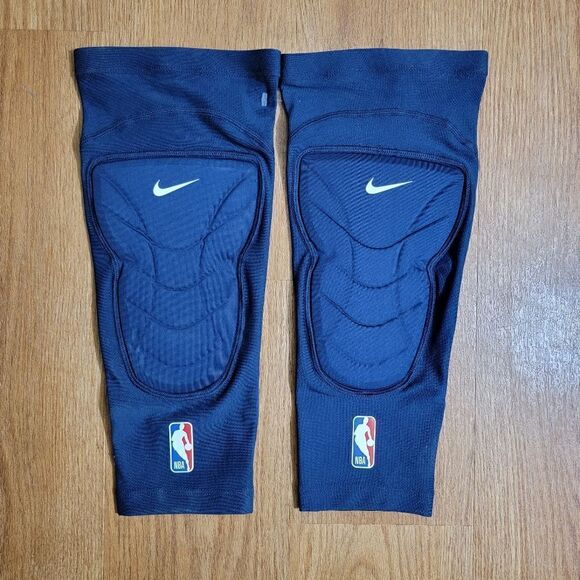 Nike Pro Hyperstrong NBA Grizzlies Mavericks Doncic Ja Morant Knee Sleeves Blue - Picture 9 of 9